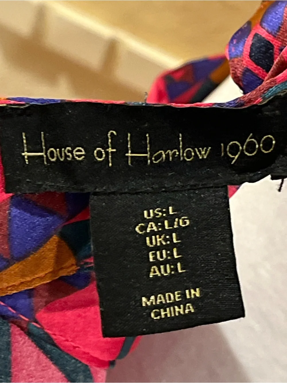 House of Harlow satin maxi dress w/ cutouts. Open back, slit. Purple, fuchsia. L - Picture 10 of 12
